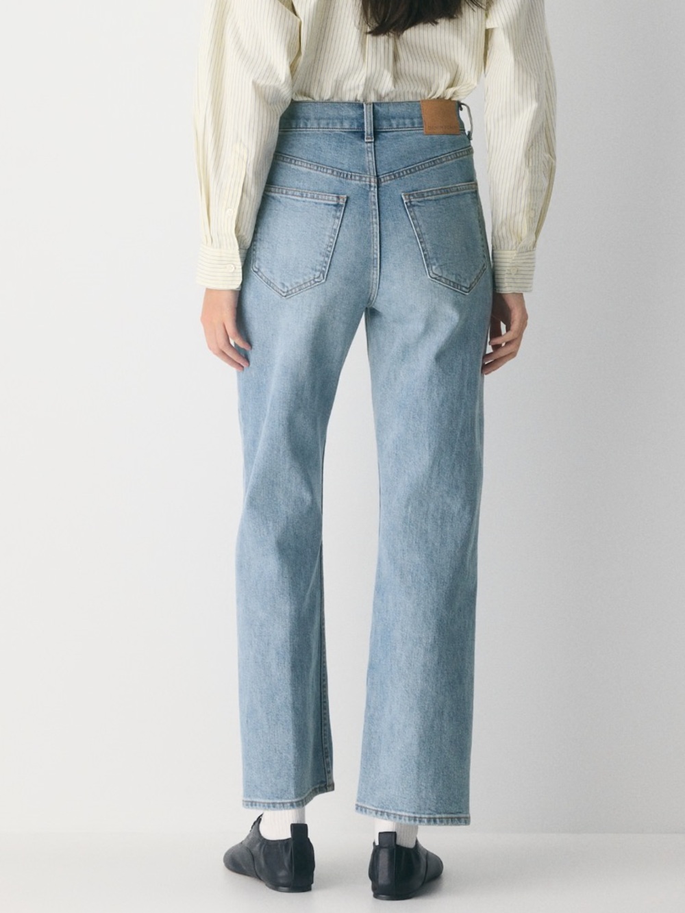 Denim Forum- The Arlo High Rise Straight 28L - Picture 1 of 12